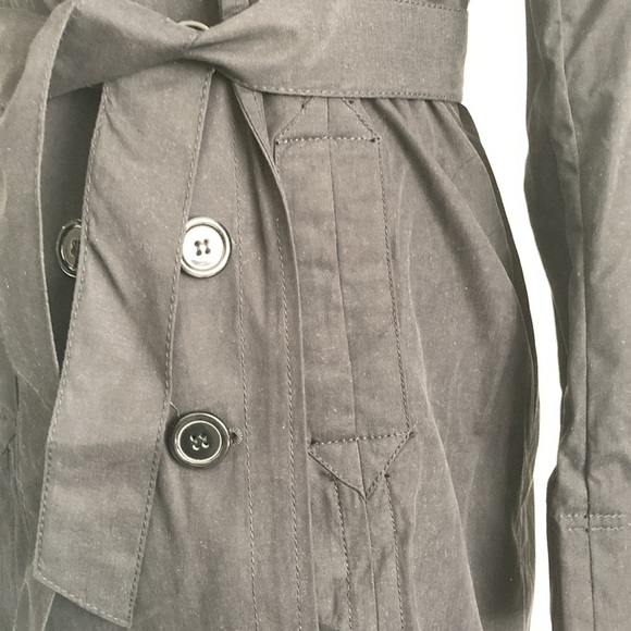 JouJou Black Belted Coat - Picture 4 of 10